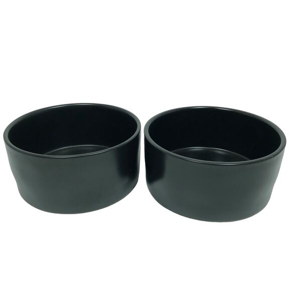 Rae Dunn Halloween Hocus Pocus Ceramic Pet Bowls 6" Artisan Collection Magenta - Picture 4 of 7